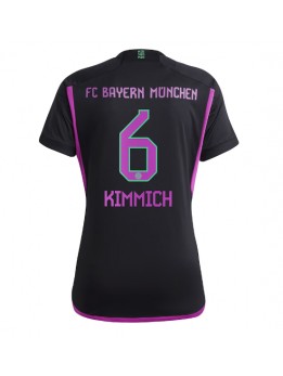 Bayern Munich Joshua Kimmich #6 Replika Borta Kläder Dam 2023-24 Kortärmad